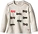Catimini Baby Girls SPIRIT CITY Plain Sweatshirt, Grey (gris Chiné), 18-24 months (Manufacturer size: 2 ans)