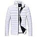 Produktbild Sonnena Herren Winterjacke Daunenmantel Männer Einfarbig Zip Stehkragen Mantel Jacke Mode Streetwear Herbst Winter Freizeit Reisen Warm Bequem Outwear Steppjacke