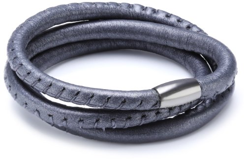 Story by Kranz & Ziegler Unisex-Armband Dunkelgrau Lammfell 57 cm 1004894-57 Story by Kranz & Ziegler Unisex-Armband Dunkelgrau Lammfell 57 cm 1004894-57