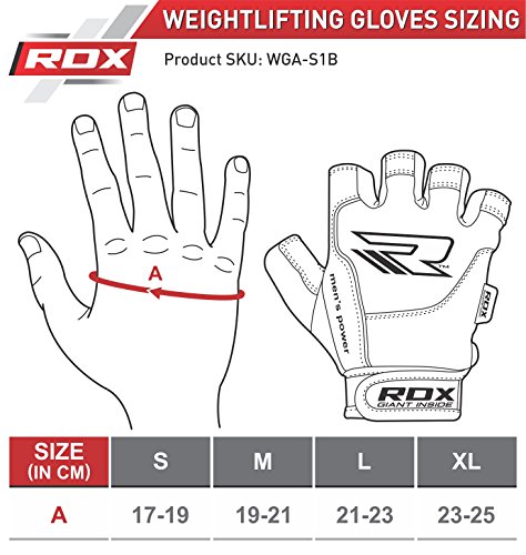 RDX Krafttraining Zughilfen Latzughilfe Gewichtheben Klimmzughaken Handgelenkstütze - 2