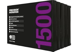 Precision Hydration Elektrolyt-Getränkepulver -Keine künstlichen Zutaten Elektrolyt-Pulver in verschiedenen Stärken - einzelne wasserdichte Portionen (1500 mg/L - Lila Paket, 40 Stück)