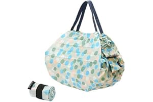 Marna Bolsa de Compras Japonesa Compacta Plegable Shupatto Talla M - Mori (Bosque) Bolsa de compras japonesa Unisex adulto