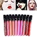 BESTIM INCUK 10-Piece Beauty Makeup Lip Gloss Velvet Matte Waterproof Cosmetic Lipstick