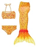 Le SSara Las muchachas cosplay traje de baño sirena Shell traje de baño...