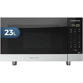 Cecotec ProClean 6010 Black Microwave, 800 W, 23 Liter Capacity | 800 W, 5 levels, 8 programs, Ready2Clean coating, proper de