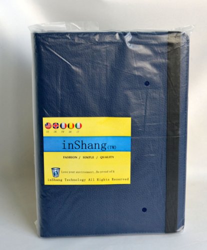 inShang Hülle für Apple iPad air ipad 5 ipad air1 ipad air (2013-2014 released), Edles PU Leder Tasche Hülle Skins Etui Schutzhülle Ständer Smart Case Cover für Tablet iPad air 1, Super Automatische Einschlaf-/Aufwach funktion, 360 Grad rotierende Schutzhülle mit Standfunktion + inShang Logo hochwertigen Stylus Eingabestift Stift - 7