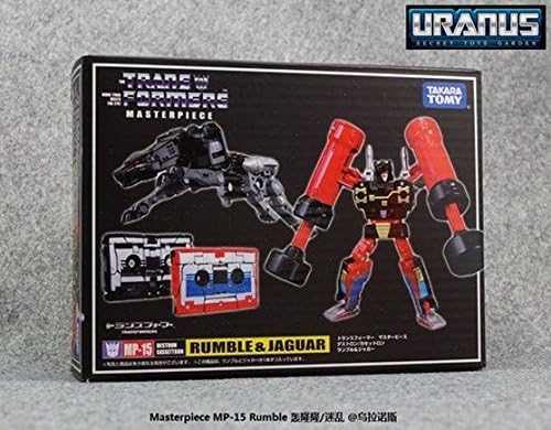 KO Version Transformers Masterpiece MP-15 Ravage &amp; Rumble Jaguar