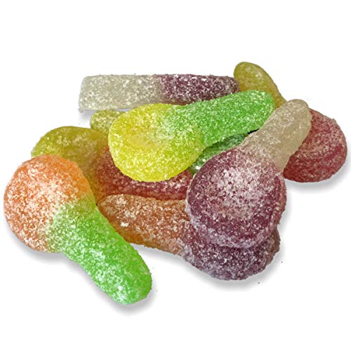 The Candy Cabin - Vegan Fruit Sour Dummies Pacifier Fizzy Retro Sweet Shop Traditional Old Fashioned Candy (400g)