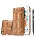 Produktbild iPhone 6 Plus / 6s Plus Hülle, iPhone 6 Plus / 6s Plus Schutzhülle, Alfort 2 in 1 Fashion Design Premium PU Leder Hohe Qualität Tasche Case Cover Kasten Abdeckung für Apple iPhone 6 Plus / 6s Plus 5.5" Smartphone ( Kaffeebraun ) + Alfort Schwarz Stylus Pen