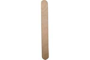YOLLI Flat Ice Lolly Lollipop Sticks 200mm x 24mm x 2mm - Pack of 150