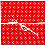 Leporello Fotoalbum mit Stoff 15x15cm weiße Seiten