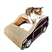 Produktbild Kunliyin YY1 Wellpappe Cat Scratch Board Katze Katzenkralle Klaue Klettergerüst (Color : Car cat board, Size : 60X30X26cm)