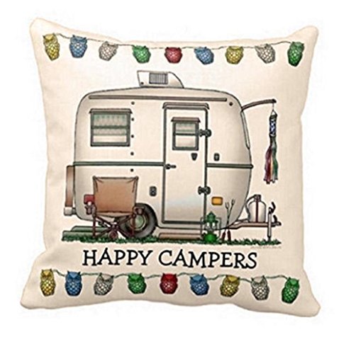 Rosennie Kissen Fall Werfen Kissen Abdeckung Zuhause Dekor 45cm*45cm (A)