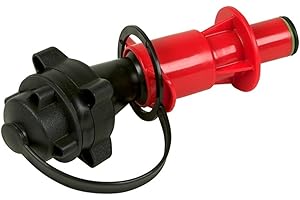 ‎SWS FORST GMBH SWS Forst GmbH Sicherheits Auslaufrohr Benzin Tankstutzen Automatik made in Germany rot