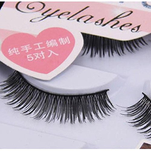Yogogo 5 Par Natural Look Falsch Voluminöse Wimper-Verlängerungs-Make Up - 2