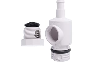 D29 UWF Adapter für Schnelltrennung Kompatibel mit Polaris 180 280 380 Roboter Bodenreiniger Pool Automatik und 9-100-9002 Ventil Druckregler von Poweka