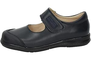Angelitos 463 Zapatos DE Piel NIÑA Zapato COLEGIAL Marino 22
