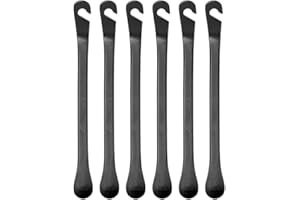 JSKWIKE 6 Piezas Palancas Neumatico Bicicleta Acero Desmontables Neumaticos Desmontables Palancas de Neumáticos Bici Tyre Levers para Reparar el Tubo de Bicicletas