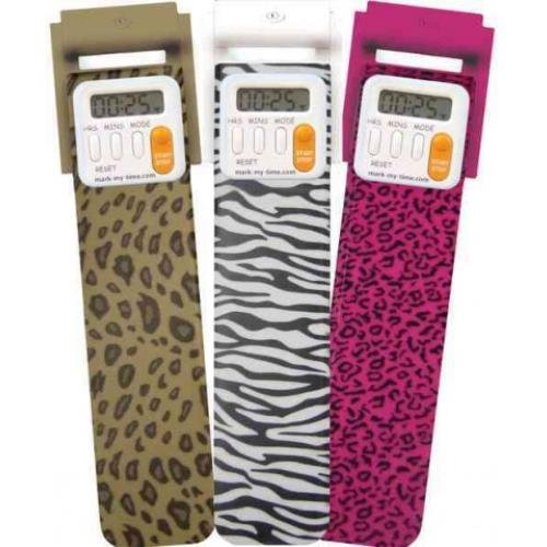Preisvergleich Produktbild Mark-My-Time Pink Leopard Digital Booklight: Timer