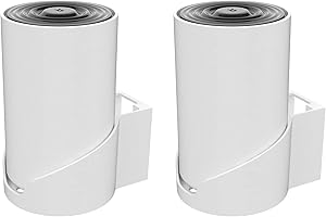 SONGCHEER Router Shelf Wall Mount for Tp Link Deco X68 XE75 XE75 Pro AXE5400 Deco Mesh WiFi 6E WiFi Router Holder Stand Bracket Shelf Cable Organizer with Screw Mounting Kit (White-2pack)
