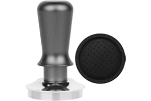 LEUOVE Apisador de café de 53,3 mm, con resorte, accesorios de café barista para portafiltro de salvia de 54 mm