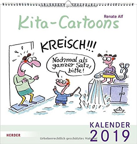 Preisvergleich Produktbild Kita-Cartoons: Kalender 2019