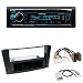 Produktbild Radioeinbauset : Autoradio Kenwood KDC-300UV CD Autoradio mit iPod/iPhone-Strg. + 2-DIN Radioblende mit Ablagefach in schwarz + ISO Adapter •Antennenadapter ISO->DIN für Toyota Avensis (T25) 02/2003 - 01/2009 Stufenheck / Fließheck / Kombi