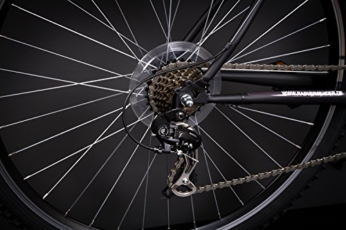 29″ Zoll MIFA Crosser Mountainbike SHIMANO 21 Gang schwarz matt NEU - 2