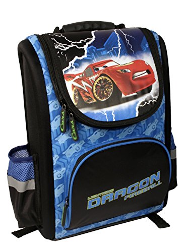 Preisvergleich Produktbild Schulranzen Cars Schulrucksack Disney Pixar Dragon Fireball DCO-525