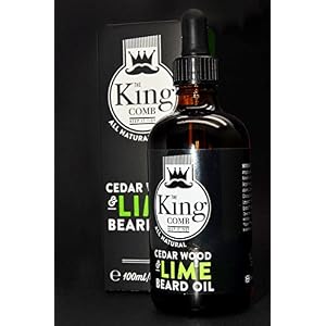 Beard oil by The King Comb Premium Beard Conditioning Oil for Beard Growth & Beard Care, Made in England, XL 100ml! SALE… - Image 6