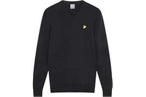 Lyle & Scott Herren aus Merinowolle mit V-Ausschnitt Pullover