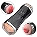 Produktbild NANDY PERSONAL CARE Masturbator für Männer, 3D Realistische Lnabni Doppel Cup, Vielseitige Tasse 2-in-1 Wiederverwendbare Vaginale und Orale, USB Aufladbare, Sex-Spielzeug