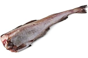 LONDON GROCERY Fresh Pollock 2–2.5kg (±10%) – Premium Whole Pollock, Wild-Caught, Mild Flavour & Firm White Flesh, Ideal for Baking, Frying & Seafood Dishes