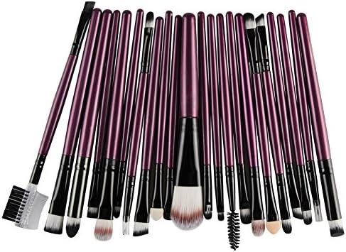YYF Professional Makeup Brush Set - 22pcs Premium Cosmetic Brushes for Concealer Eye Shadow Foundation Blending Blush Concealer Eye Shadow, Cruelty-Free Synthetic Fiber Bristles Brushes Set