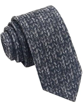 Lawevan® Uomini Accessori 6CM Larghezza Cashmere legame degli uomini cravatte giornalieri Casual