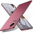 Bastmei for OPPO Reno 10 Pro 5G Case,Extremely Light Ultra-Light Super Slim Camera Protection Hard PC Cover Case for OPPO Reno 10 Pro 5G (Gravel Wine Red)