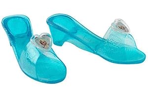 Rubie's Official Disney Elsa Frozen - Utterly Brazen Kids Jelly Shoes One Size