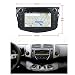 Produktbild 7 Zoll 2 Din Android 7.1 OS Autoradio für Toyota RAV4 2006 2007 2008 2009 2010 2011 2012, kapazitiver Touchscreen mit Quad Core 1.6G Cortex A9 CPU 16G Flash und 2G DDR3 RAM GPS Navi Radio DVD Player 3G/WIFI Aux Input OBD2 USB DVR