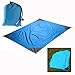 Produktbild OFKPO Premium Picknickdecke,Wasserdicht Leichtes Taschen Decke für Reisen/Camping/Strand(140*150cm)