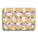 Produktbild Casepillows Door Mats Soft Non-Slip Queen Bee Funny Bath Mat Coral Rug Door Mat Entrance Rug Floor Mats for Front Outside Doors Entry