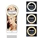 Price comparison product image Senweit Selfie Ring Light USB Charging 40 LED Warm Light and Cold Light Photography Supplementary Lighting with Makeup Mirro Brightness Adjustable for iPhone Sumsung (White)