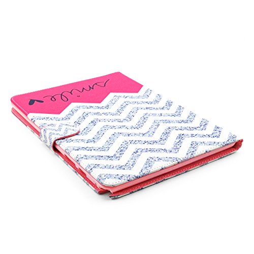 Galaxy Tab A 9.7 SM-T550 Hülle, Deenor Cute Colorful Design Flip Tasche PU Leder Abdeckung Stand Schutzhülle für Samsung Galaxy Tab A 9.7 SM-T550. (Wavy) - 6