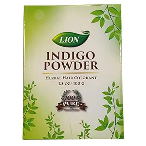 LION Indigo Powder -Pack of 6 x 100GM