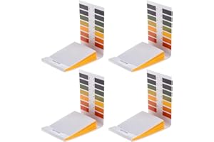 JSKWIKE 320 tiras tornasol pH de 1 a 14 papel de prueba- Ideal para probar muchas sustancias cotidianas habituales como zumo de limón leche etc