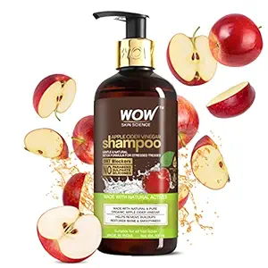 WOW Skin Science Apple Cider Vinegar Shampoo No sulphate & Parabens, 300ml