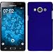 Produktbild PhoneNatic Case für Samsung Galaxy J3 Pro Hülle blau gummiert Hard-case Case