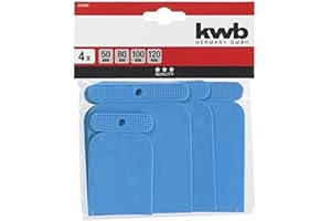 KWB EINHELL - Set spatole in plastica 4pz