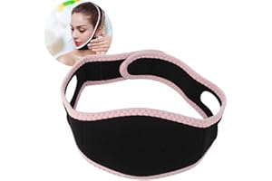 BOQUITE Stop Schnarchen Kinnriemen, Anti Schnarchen Stop Schnarchen Schlaf Apnoe Gurt Gürtel Kiefer Unterstützung Facial Lifting Strap Gürtel Face Lifting Belt