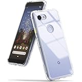 Google Pixel 3A 5.6" Case - Ultra Slim Silicone Gel Skin Bumper Case Cover For Google Pixel 3A (Transparent)