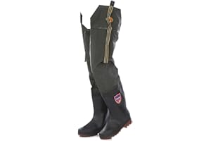 JCWGLY Watstiefel wasserdichte Hüft Watstiefel Für Männer Und Frauen, Hüftstiefel Für Angeln Und Jagen 80 cm Hoch, Hüftwaders rutschfest Und Robust